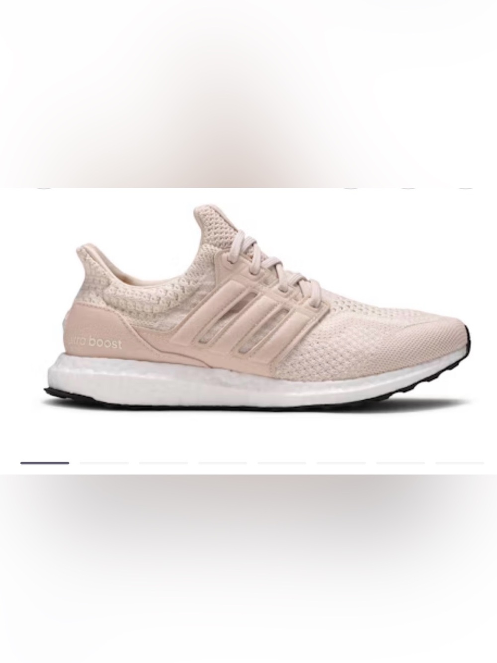 Adidas Women's UltraBoost 5.0 DNA in the "Halo Ivory" colorway- size 7